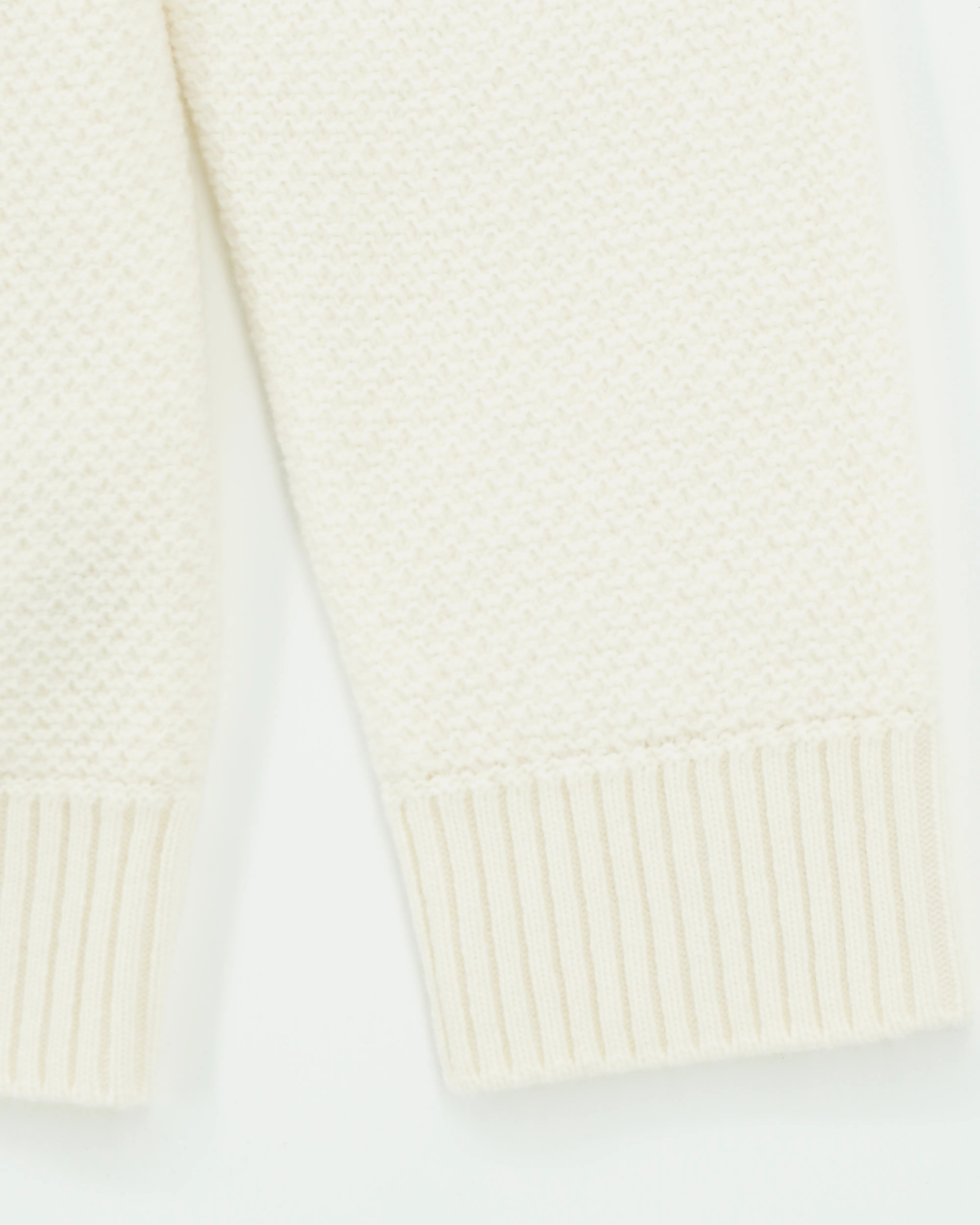 Fradi Cardigan Buttoned Wool Cream