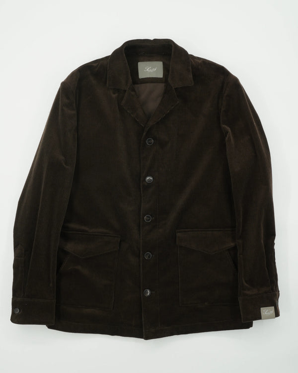 Studio 73 Overshirt Corduroy Dark Brown