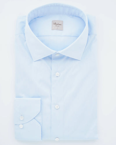 Stenströms Shirt Dress Stretch Regular Fit Light Blue