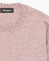Gran Sasso Pullover Cotton Cashmere Light Red