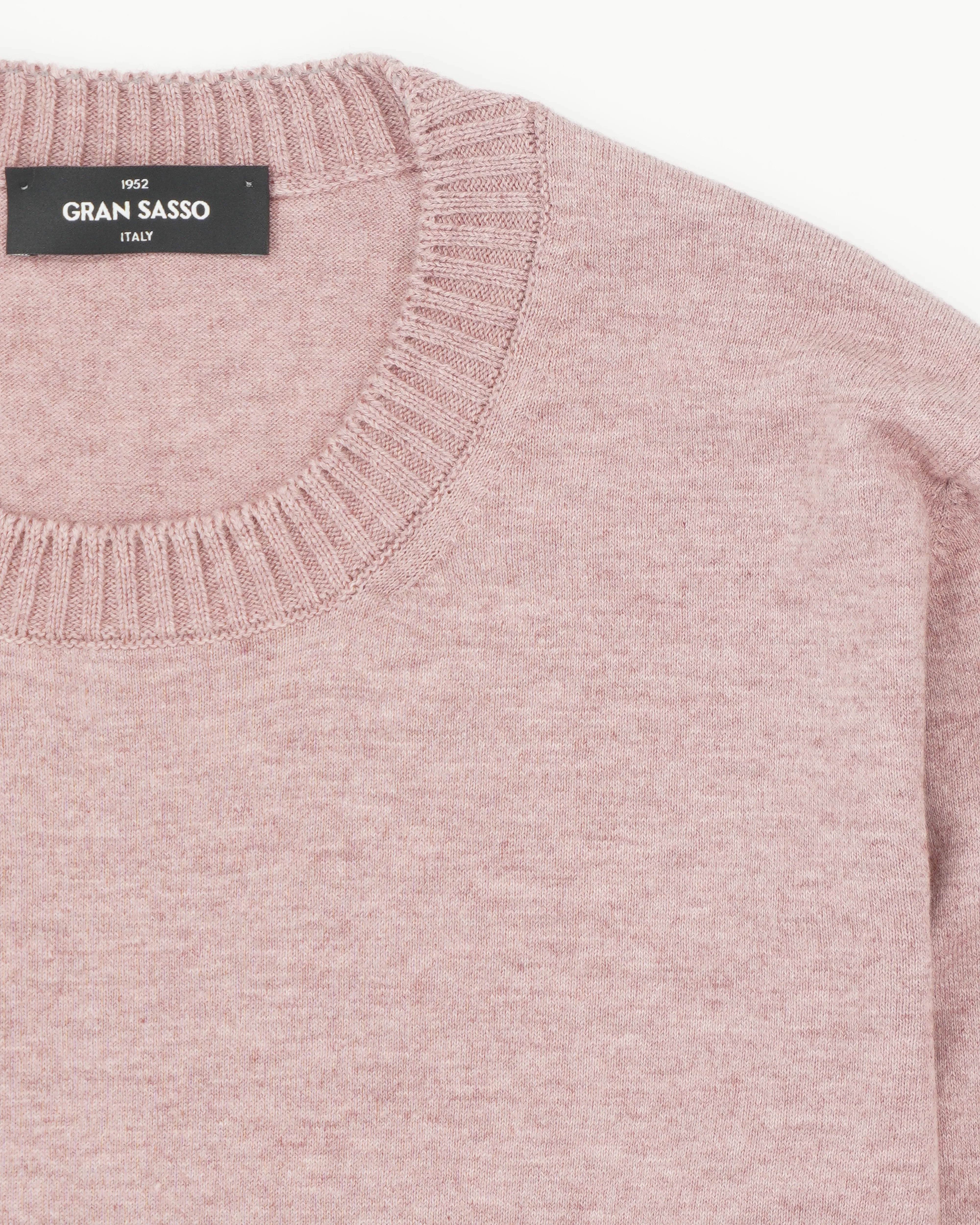 Gran Sasso Pullover Cotton Cashmere Light Red