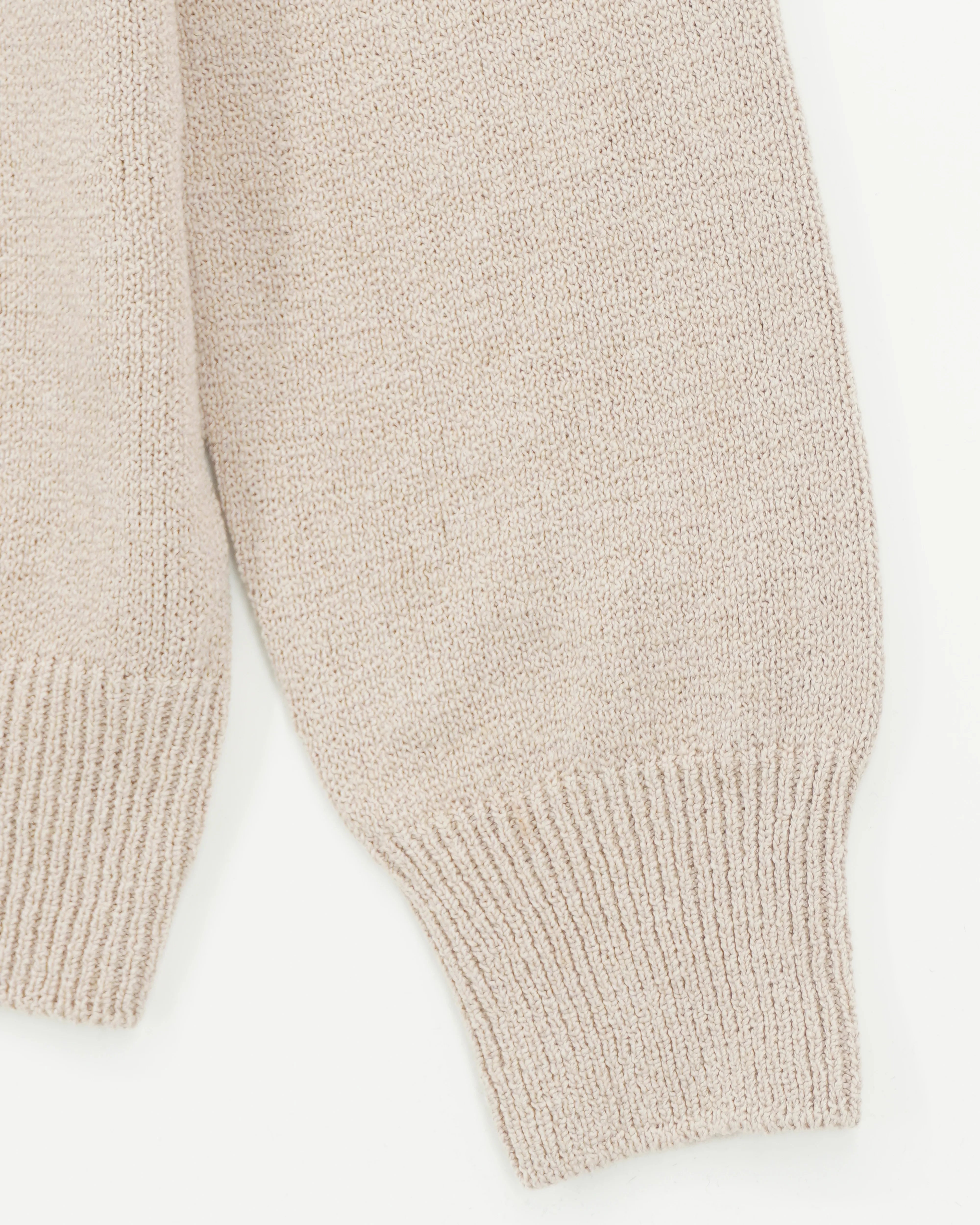 Gran Sasso Cardigan Cotton Cashmere Light Beige