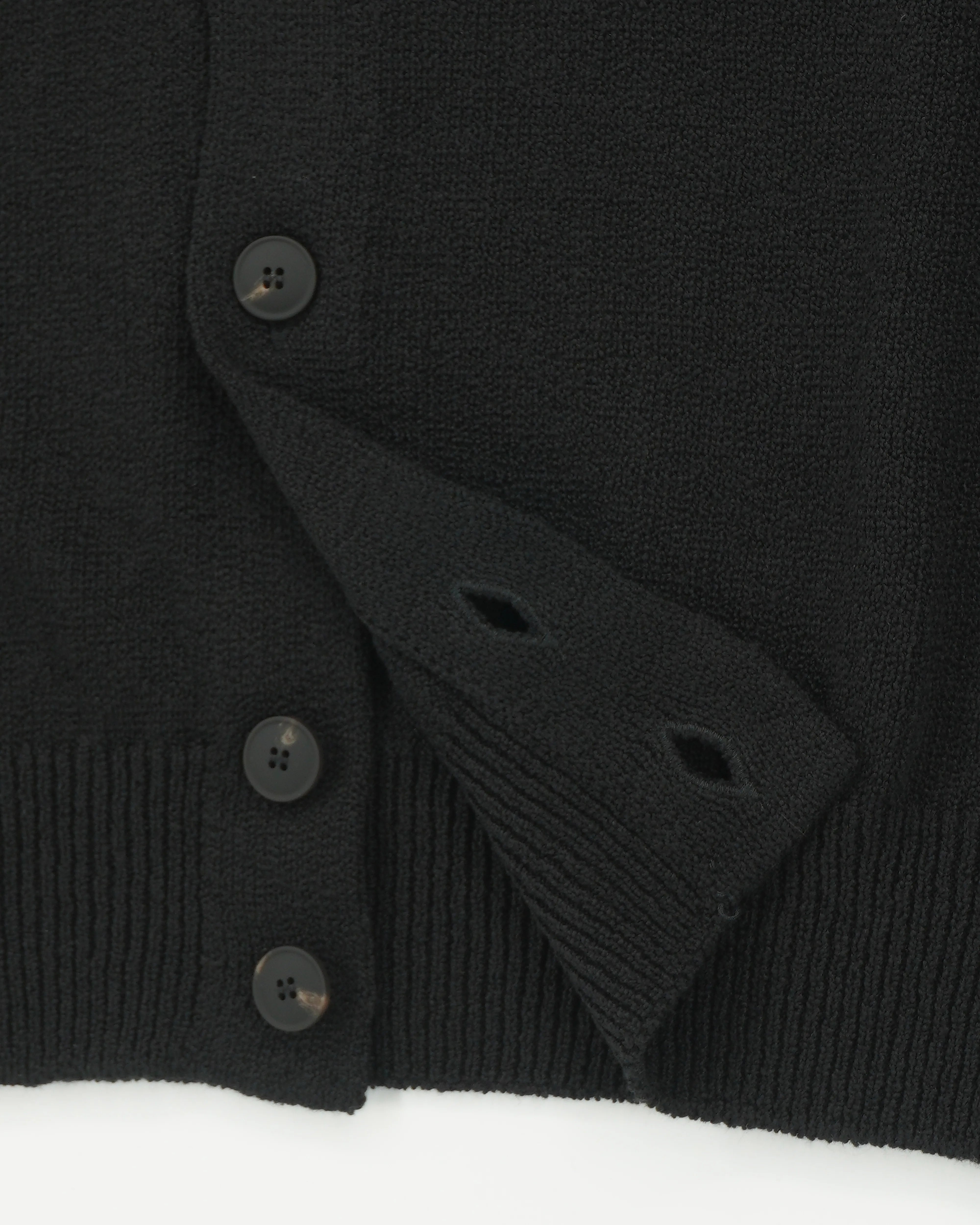 Gran Sasso Cardigan Cotton Cashmere Black