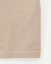 Sonrisa Polo Shirt Washed Cotton Light Brown