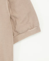 Sonrisa Polo Shirt Washed Cotton Light Brown