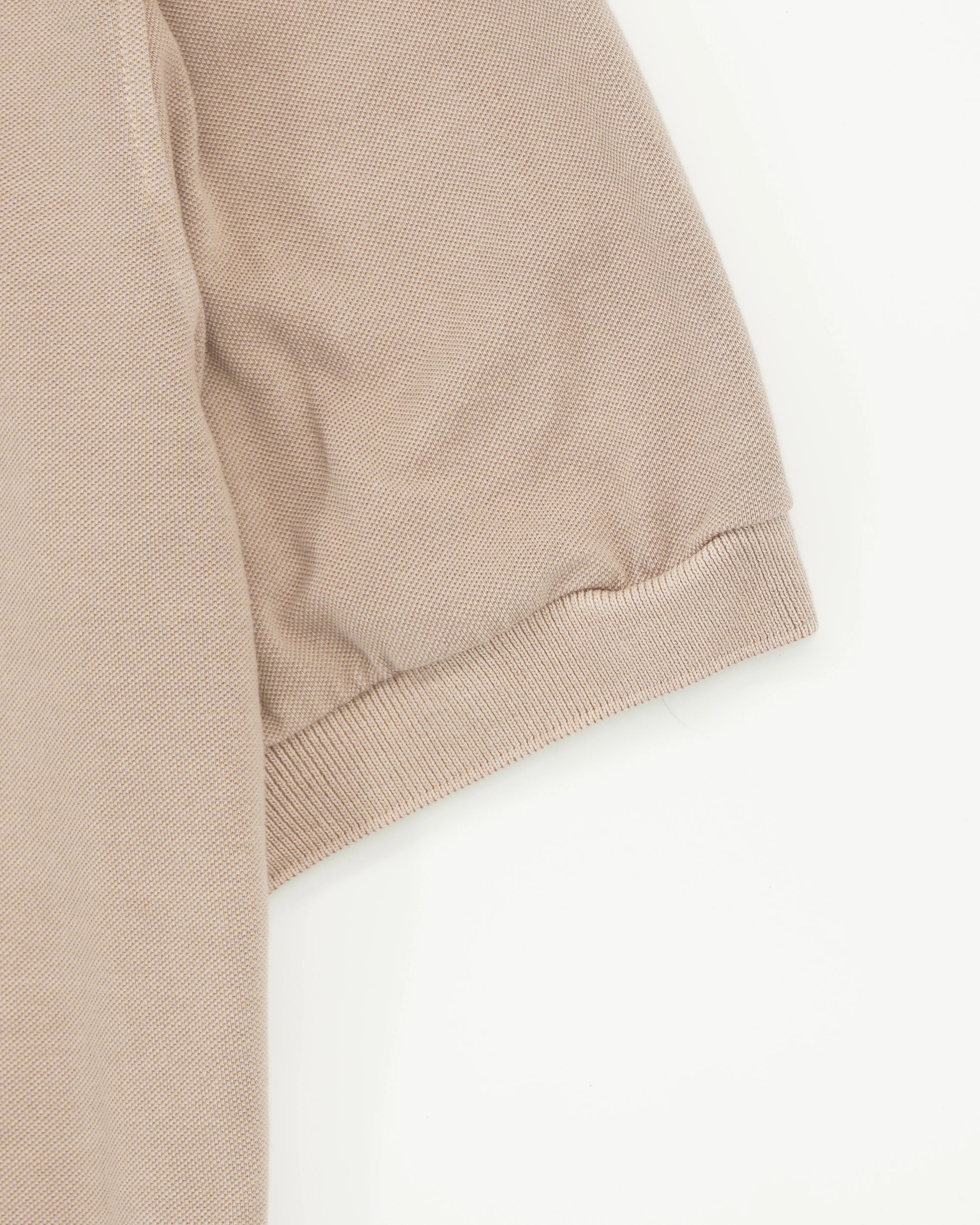 Sonrisa Polo Shirt Washed Cotton Light Brown