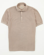 Sonrisa Polo Shirt Washed Cotton Light Brown