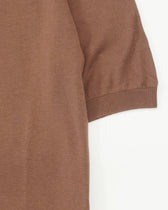 Gran Sasso Pure Silk Polo Shirt Camel