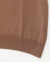 Gran Sasso Pure Silk Polo Shirt Camel