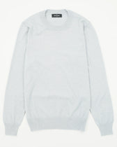 Gran Sasso Pullover Cotton Cashmere Light Blue