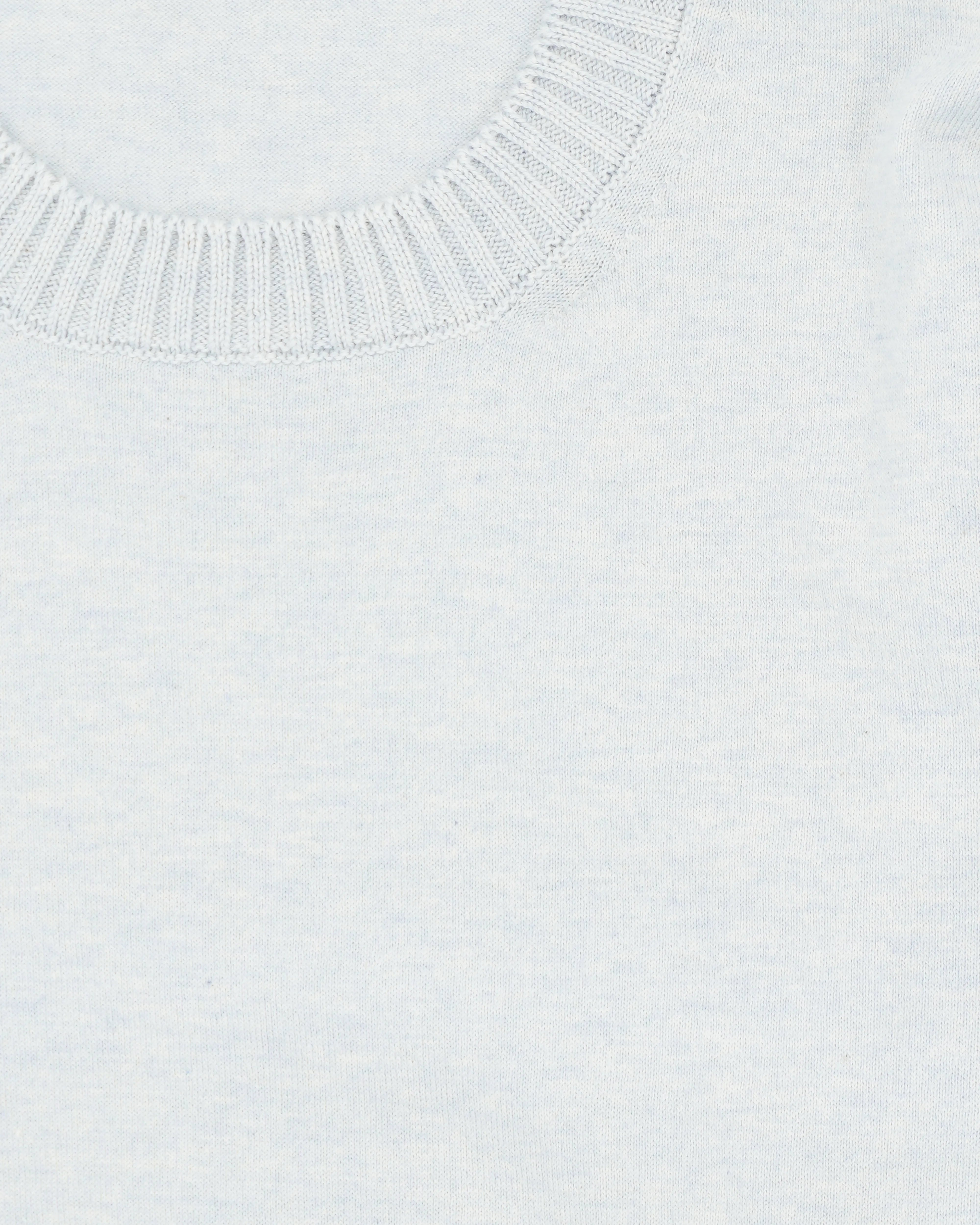 Gran Sasso Pullover Cotton Cashmere Light Blue