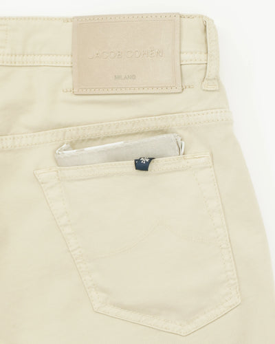 Jacob Cohen Shorts Lou Garment Dyed Light Beige