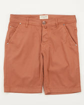 Jacob Cohen Shorts Lou Garment Dyed Terracotta