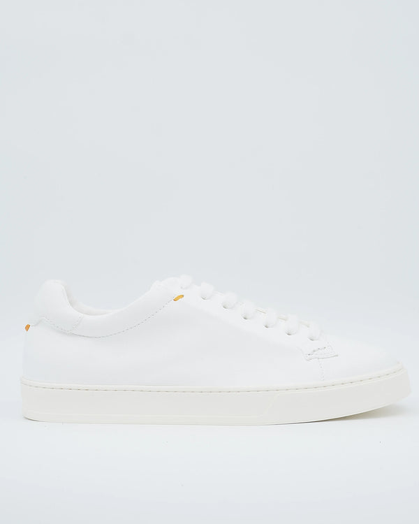 Doucals Sneaker Ultra Soft Lamb Nappa White