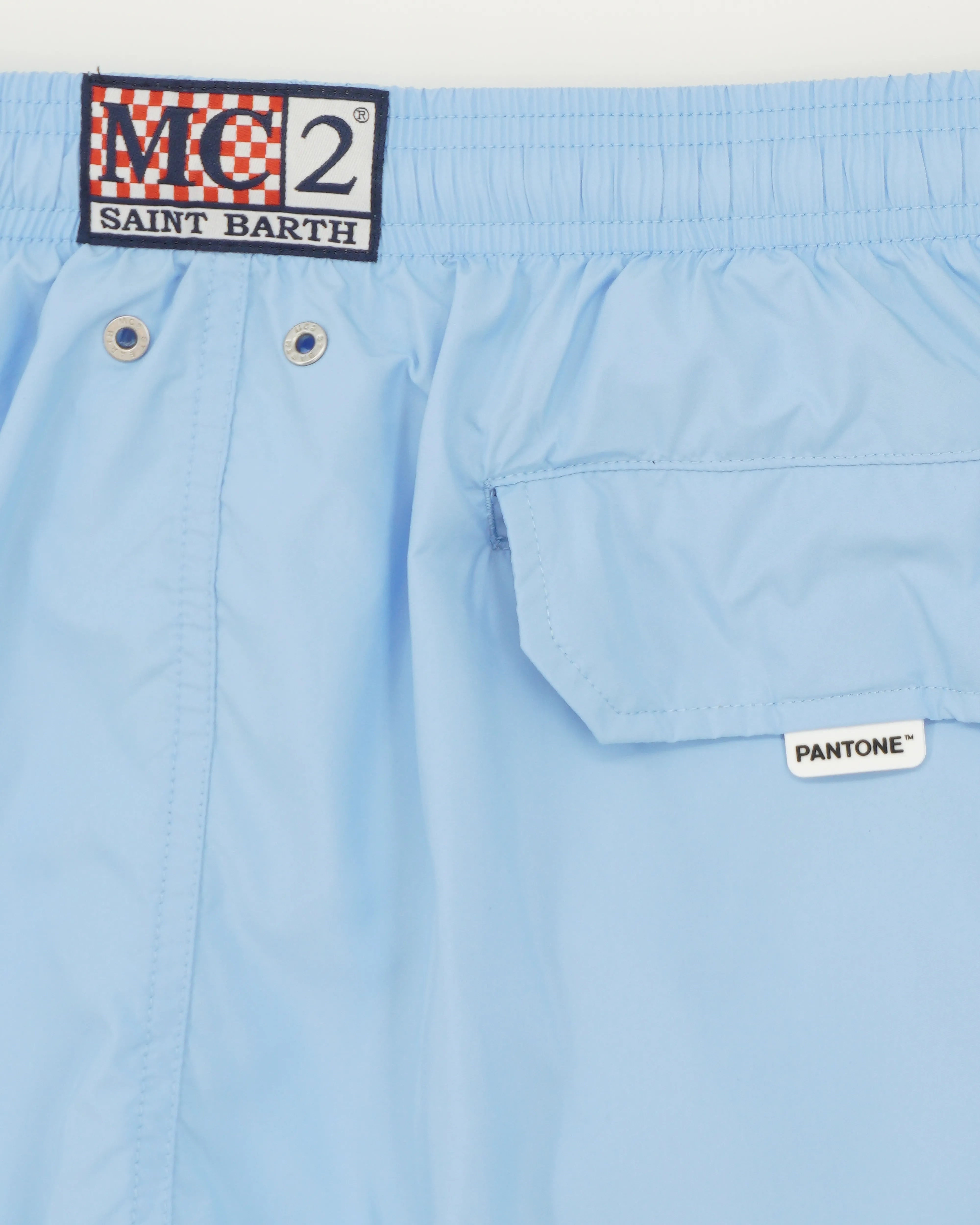 MC2 Saint Barth Swim Trunks Pantone Powder Blue