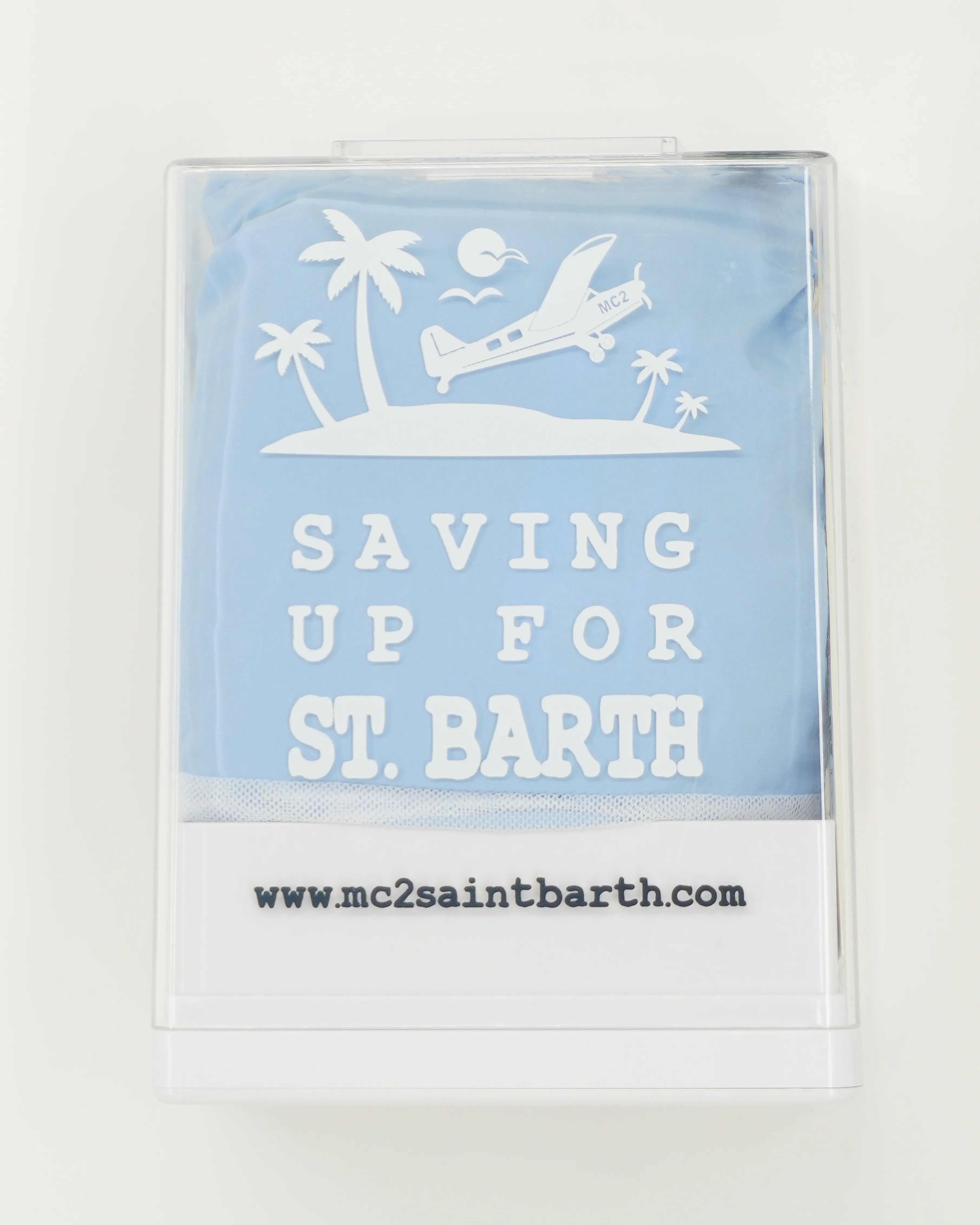 MC2 Saint Barth Swim Trunks Pantone Powder Blue