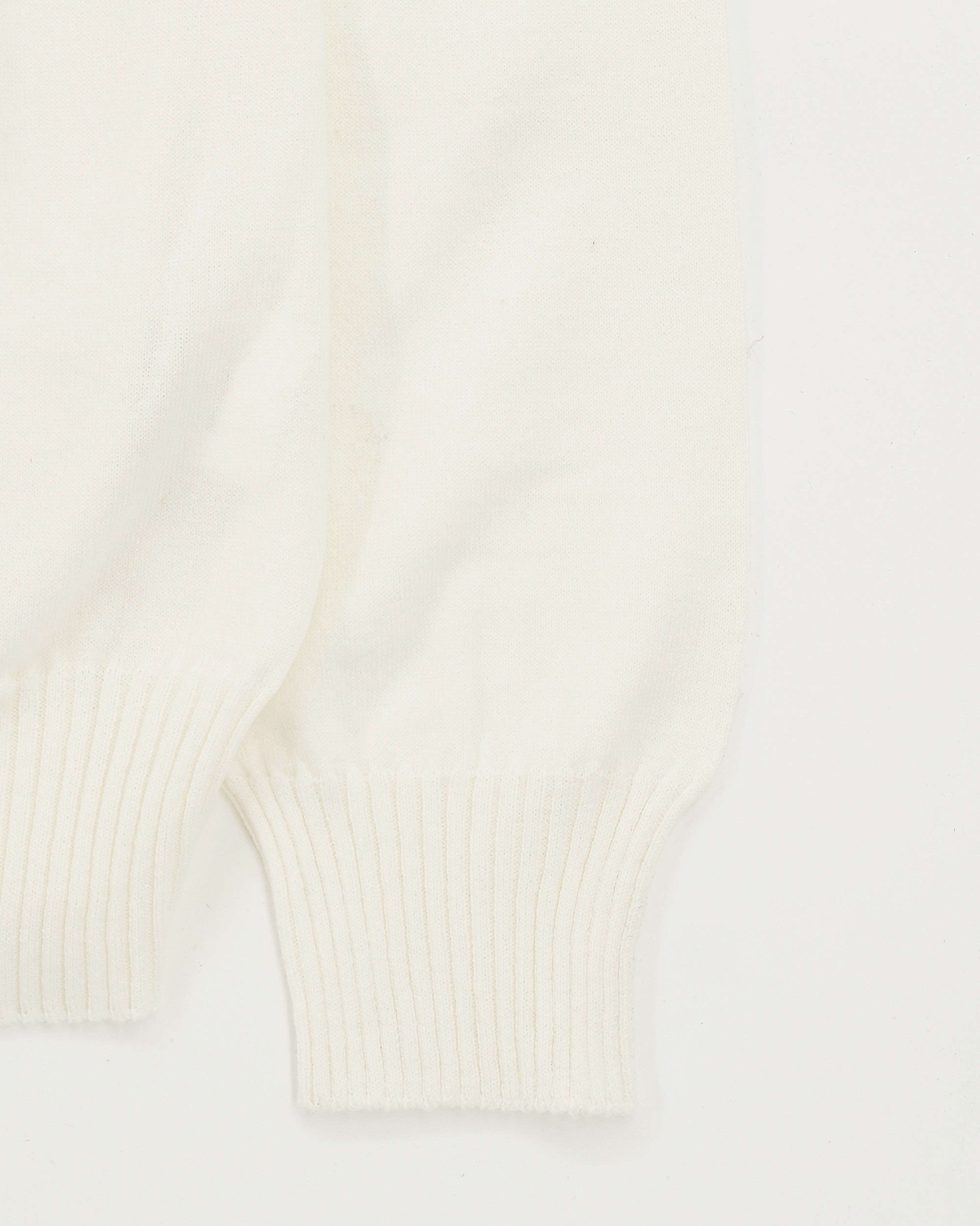 Gran Sasso Pullover Cotton Cashmere White