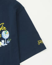 MC2 Saint Barth T-Shirt Gin Tonic Navy
