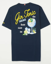 MC2 Saint Barth T-Shirt Gin Tonic Navy