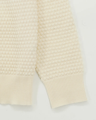 GRP Pullover Spotknit Pure Merino Cream