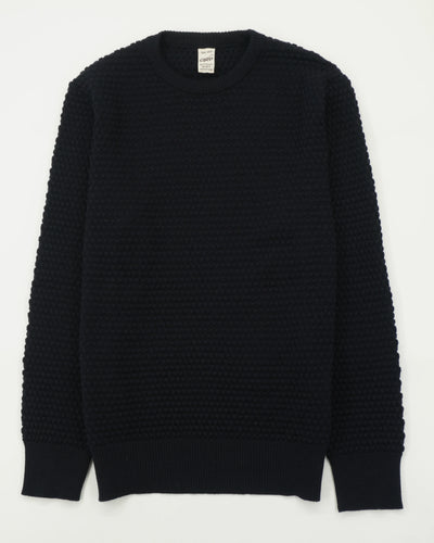 GRP Pullover Spotknit Pure Merino Navy