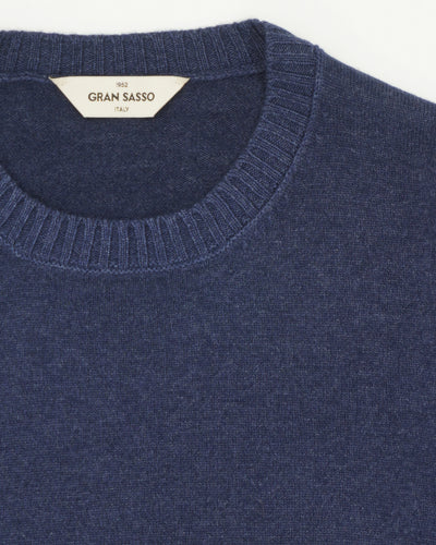 Gran Sasso Pullover Wool Cashmere Navy