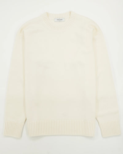 Gran Sasso Pullover Pure Merino Heavy Knit Cream