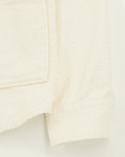 Xacus Overshirt Boucle Cream White