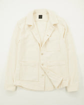 Xacus Overshirt Boucle Cream White