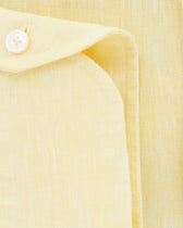 Xacus Shirt Pure Linen Regular Fit Yellow