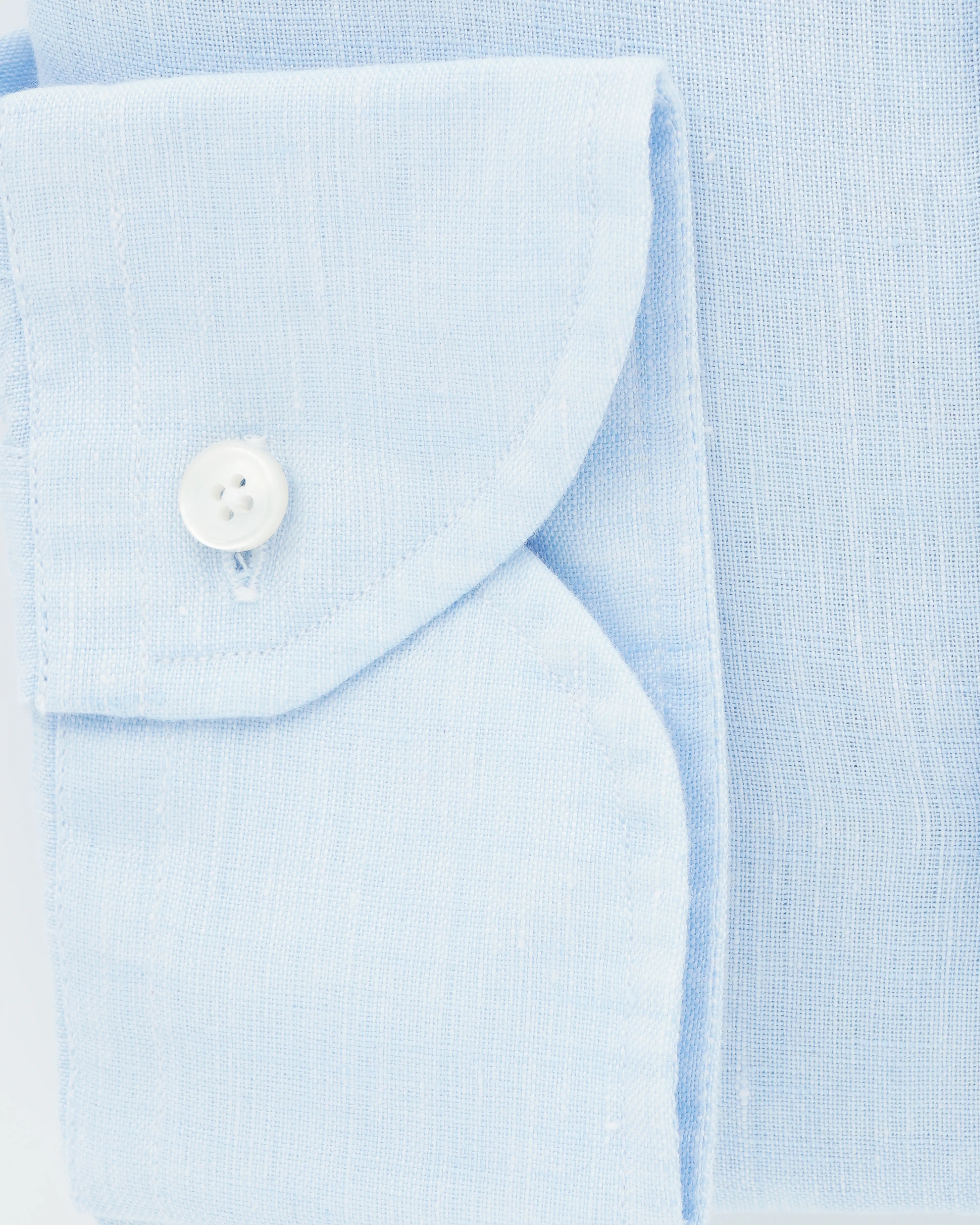 Xacus Shirt Pure Linen Regular Fit Light Blue