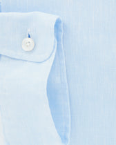 Xacus Shirt Pure Linen Slim Fit Light Blue
