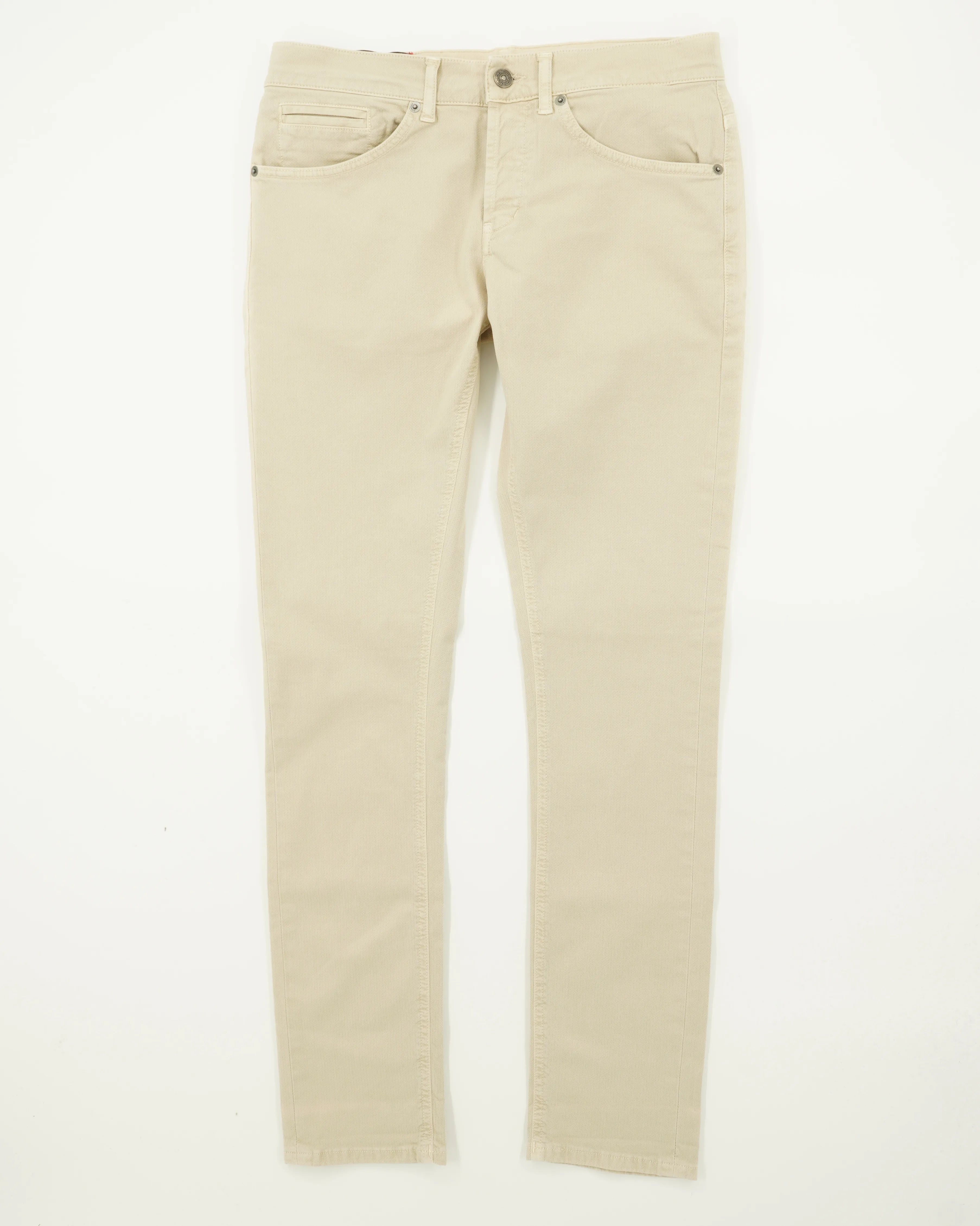 Dondup George Lightweight Cotton Stretch Light Beige