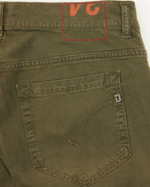 Dondup George Lightweight Cotton Stretch Green