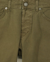 Dondup George Lightweight Cotton Stretch Green