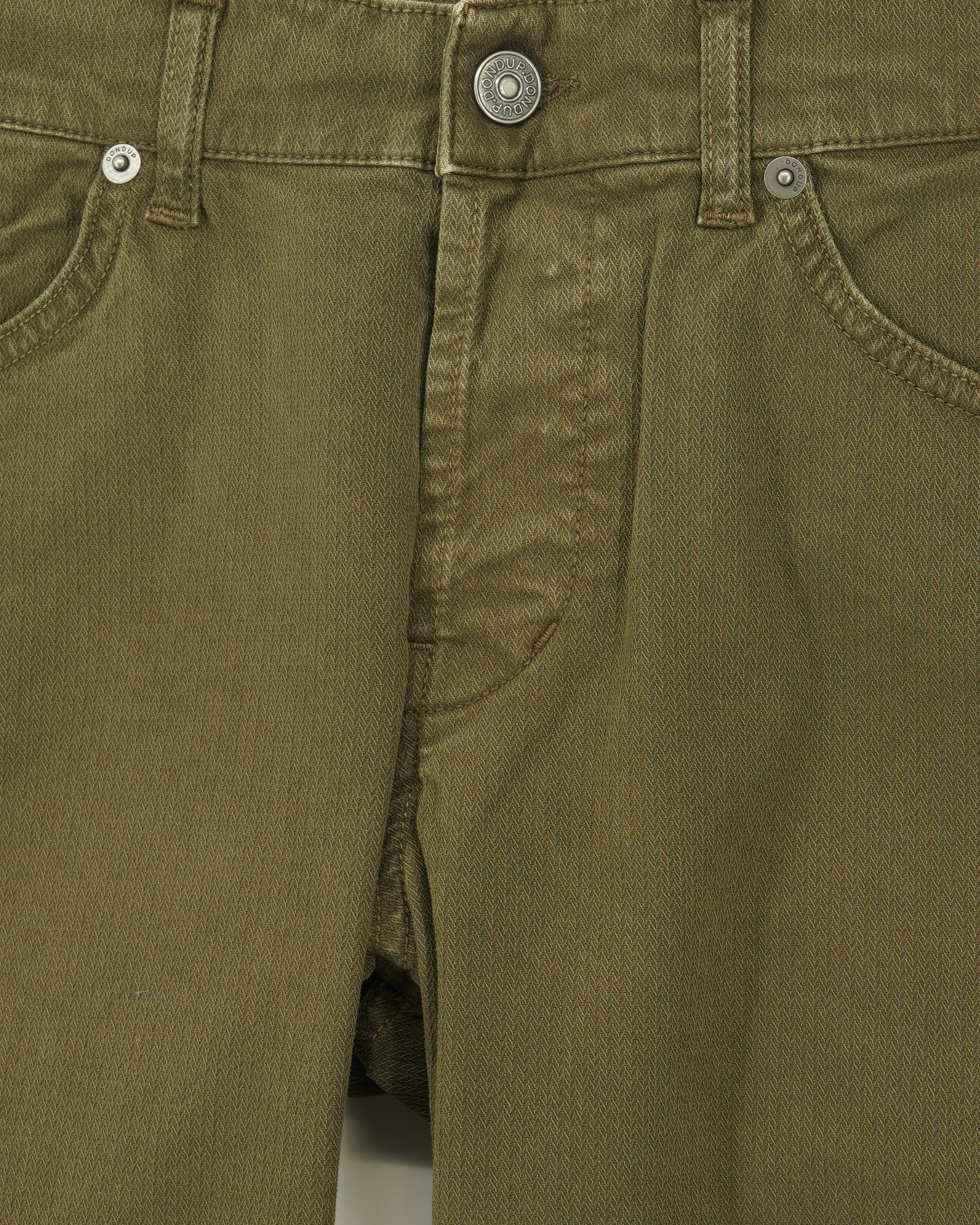 Dondup George Lightweight Cotton Stretch Green