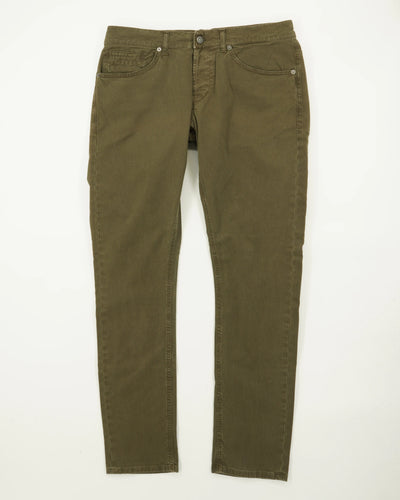 Dondup George Lightweight Cotton Stretch Green