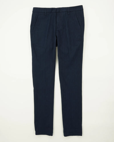 Dondup Gaubert Cotton Stretch Striped Navy